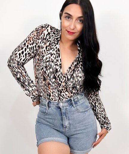 Blusa animal print