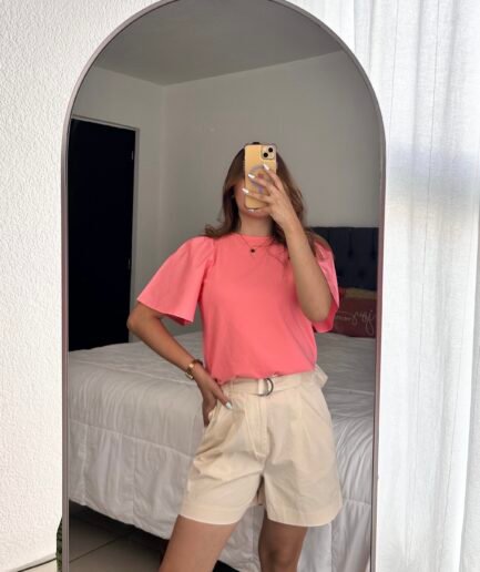 Blusa rosa
